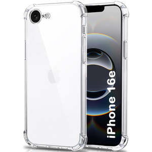 New Listings: For Apple iPhone 16e / SE4 2025 6.1-Inch Soft TPU Crystal Clear Shockproof Phone Case Cover