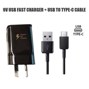Special Promotion: For Samsung 9V USB Fast Charger Adapter + USB-A To Type C Charging Cable Cord Set