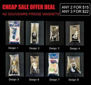 Special Promotion: Special Offer | New Zealand Souvenirs Fridge Magnets