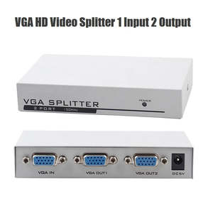 VGA HD Video Splitter Extender 1 Input 2 Output 150MH