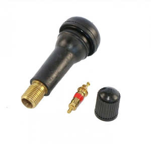 Vehicle Accessories: 4 Pieces TR414 Snap-In Tyre Tire Valve Stems With Pure Copper Core