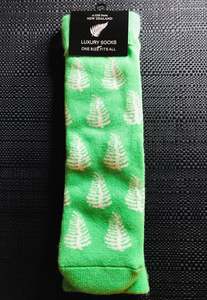 Free Size Adult NZ Silver Fern Green New Zealand Souvenir Feet Warmer Soft Socks