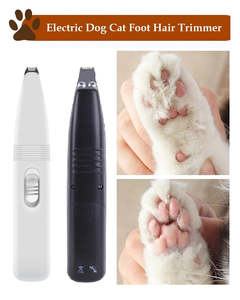 Electric Pet Dog Cat Paw Hair Fur Grooming Trimmer Shaver