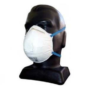 Office Supplies: Help-It Respirator P2V N95 Moulded Mask With Valve
