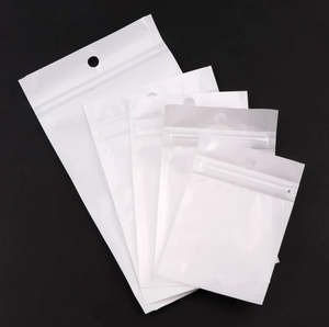 White High Grade Clear Sealable Packaging Bags