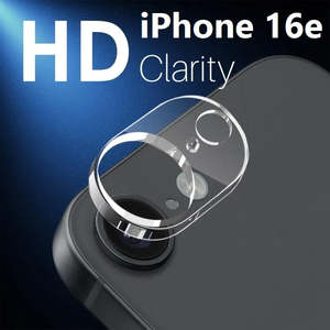 For iPhone 16e High Quality Hard Acrylic Camera Lens Protector (Clear)