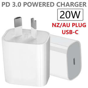For iPhone iPad 20W Fast Charging USB Type-C Block Charger