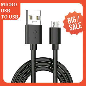 Charging Adapters Cables: 5V 2A Micro USB To USB Fast Charging Data Sync Cable Cord 1m