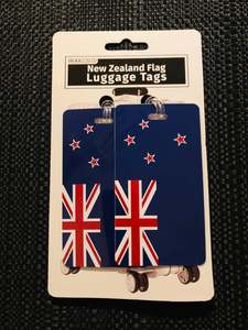 New Zealand Flag - NZ Souvenir Luggage Tags