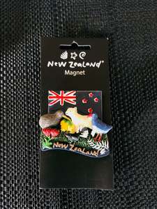 New Zealand Flag Animals - NZ Fridge Magnet Souvenir
