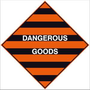 Dangerous Goods Self Adhesive Labels: Dangerous Goods (Bumble Bee) Labels - 10 Pack