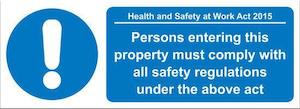 Sort Safety And Save Sale: Health and Safety Act