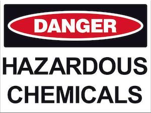 Sort Safety And Save Sale: Danger Hazardous Chemicals Sign