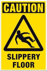 Sort Safety And Save Sale: Caution Slippery Floor