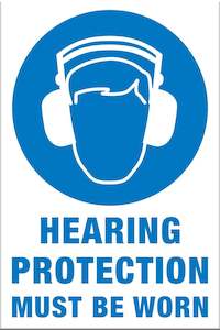 Hearing Protection Must Be Worn