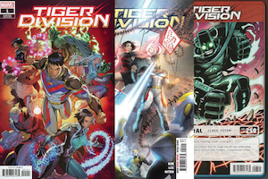 Comic Packs: TIGER DIVISION COMIC PACK