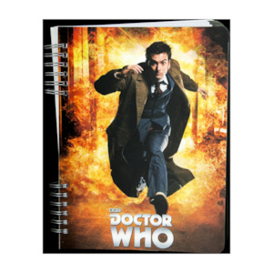 Other Merch: DOCTOR WHO 10TH DOCTOR LENTICULAR JOURNAL