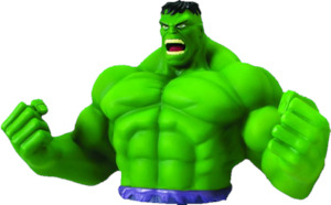 Other Merch: INCREDIBLE HULK BUST BANK