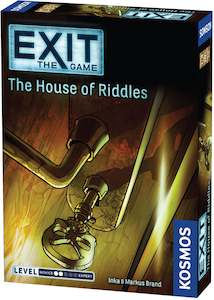 Board Games: EXIT THE GAME THE HOUSE OF RIDDLES