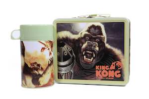 TIN TITANS KING KONG LUNCH BOX WITH BEVERAGE CONTAINER