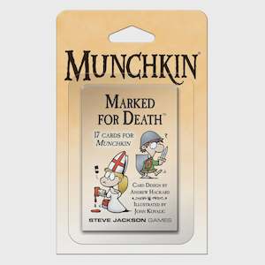 Card Games: MUNCHKIN MARKED FOR DEATH BOOSTER