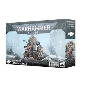 Games Workshop: 40K SPACE WOLVES LOGAN GRIMNAR
