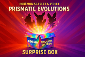 POKEMON SCARLET & VIOLET PRISMATIC EVOLUTIONS SURPRISE BOX