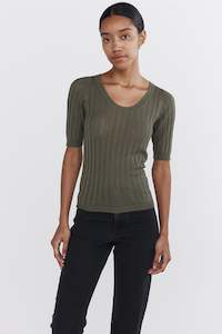 Sale Tops: SIDRA TOP - AGAVE