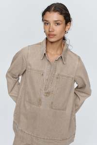 Sale Tops: ELKA SHIRT - CHAI