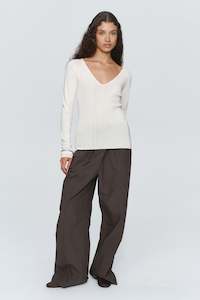 Sale Tops: REESE TOP - IVORY / SANGRIA