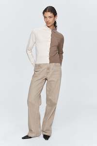 FOUNDATIONS CARDIGAN - IVORY/DOE