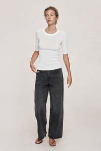 The Ivory Edit: LAYLA TEE - IVORY