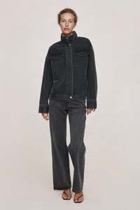 FARRIN JACKET - FADED BLACK