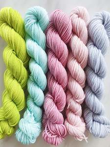 Dk 8ply Merino: October Minis - Mini Set of 5
