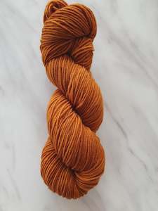 8 Ply Yarn Dk: Burnt Sienna - DK 8ply merino