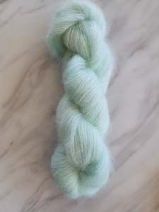 Laceweight Mohair Silk: Minty - Mohair/Silk Laceweight