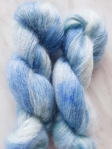 Laceweight Mohair Silk: Waterfall - Mohair/Silk Laceweight