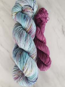 Dk 8ply Merino: Hydrangea  - Marmalade Twist Sock Set