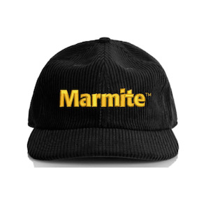 Products: Marmite Corduroy Cap - Black - Marmite