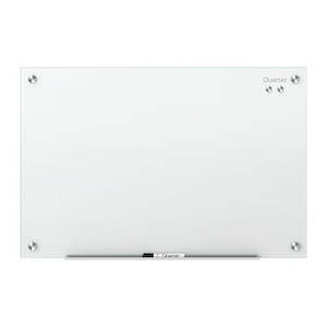 Whiteboards Flip Charts: Quartet glass board infinity 600x900mm white
