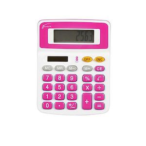 Jastek desktop calculator assorted colours