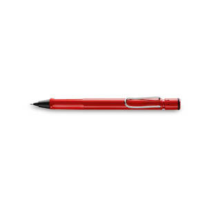 Pencils: Lamy Safari 0.5mm Mechanical Pencil Red (116) LY4000741