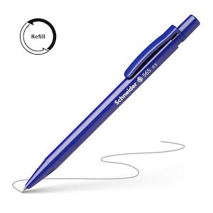 Pencils: Schneider 0.5mm Mechanical Pencil Blue Model 565 S156503