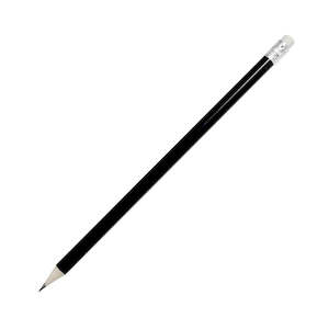 Okin HB Pencil Round with Eraser - Pack of 144 Black