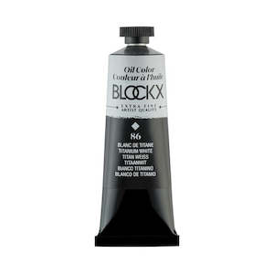 Paint Accessories: Blockx Oil Tube 35ml Titanium White C213086BXC