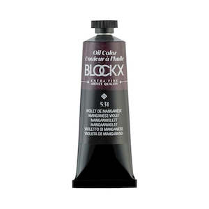 Paint Accessories: Blockx Oil Tube 35ml Manganese Violet 531 Series 5