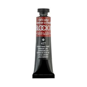 Paint Accessories: Blockx Oil Paint 20ml S3 Crimson Lake PR264