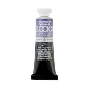 Paint Accessories: Blockx 15ml Watercolour Tube Ultramarine Violet S2 C44234BXC