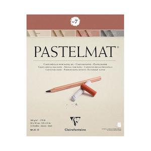 Clairefontaine Pastelmat Pad 24x30cm 12 Sheets C96053C