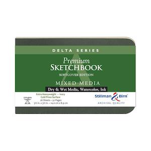 Stillman & Birn Delta Softcover Sketchbook 14x8.9cm 270g